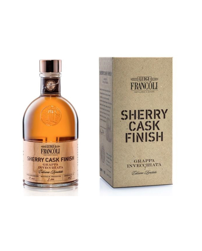 Distillati  Grappa Sherry Cask Finish cl 50 - Francoli 35,40 €