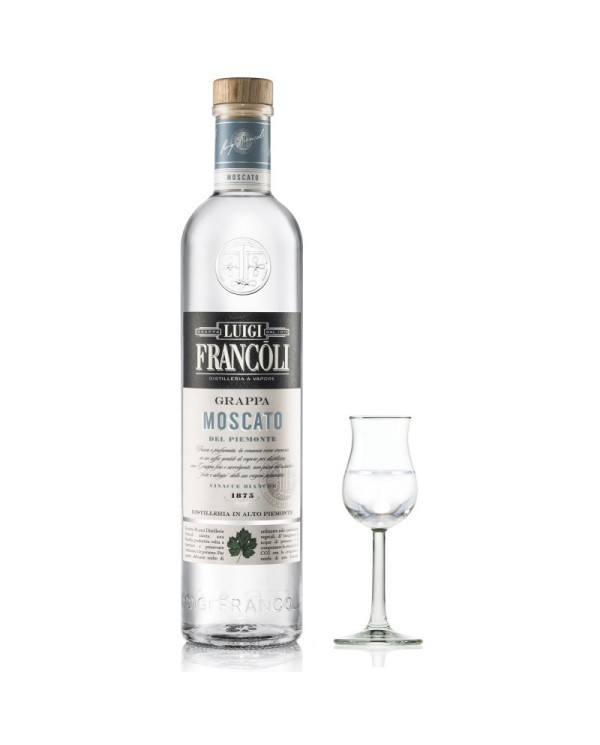 Distillati  Le Origini Grappa Moscato - Francoli 24,60 €