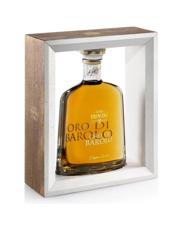 Distillati  Grappa Barrique Oro di Barolo Riserva in Astuccio di Legno - Francoli 69,30 €