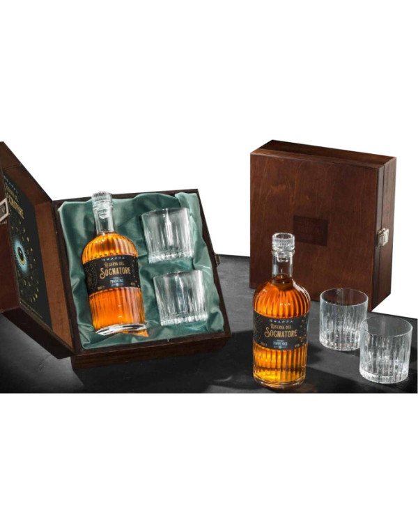 Distillati  Grappa Riserva Del Sognatore con 2 Bicchieri – Francoli 63,70 â‚¬ Distillati  Grappa Riserva Del Sognatore con 2 Bicchieri – Francoli 63,70 â‚¬