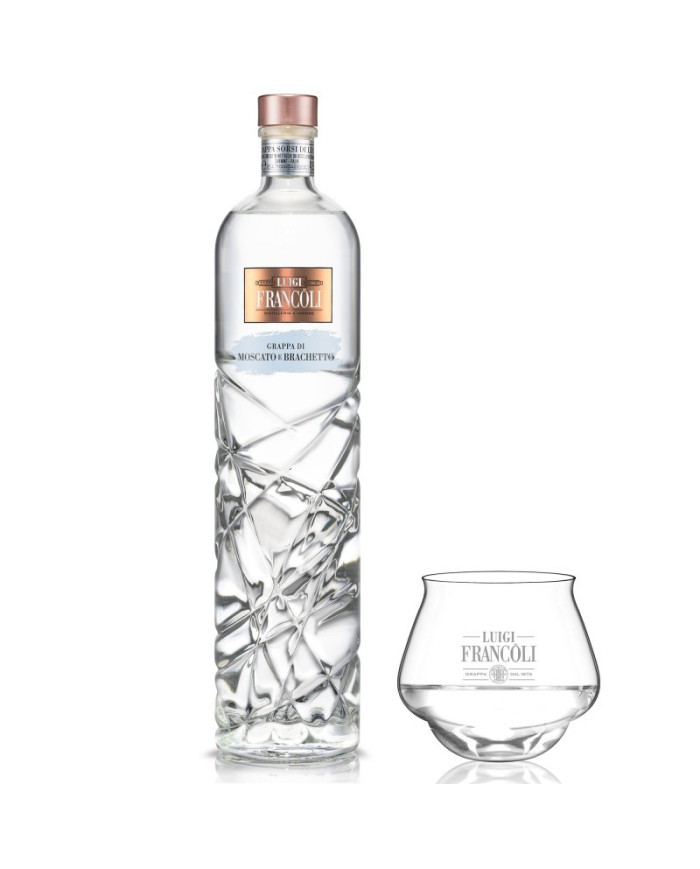 Distillati  Sorsi di Luce Grappa di Moscato e Brachetto - Francoli 32,40 €