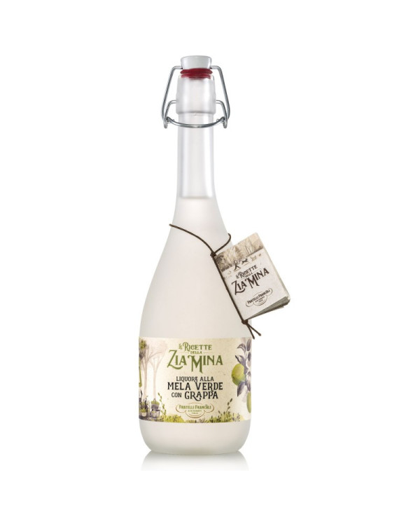 Distillati  Liquore alla Mela Verde Le Ricette della Zia Mina - Francoli 22,96 €