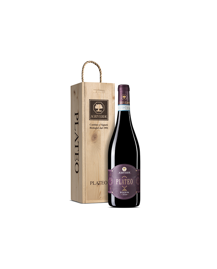 Red Wines  PLATEO Montepulciano d’Abruzzo DOC 2018 cassa legno - Agriverde 28,21 €