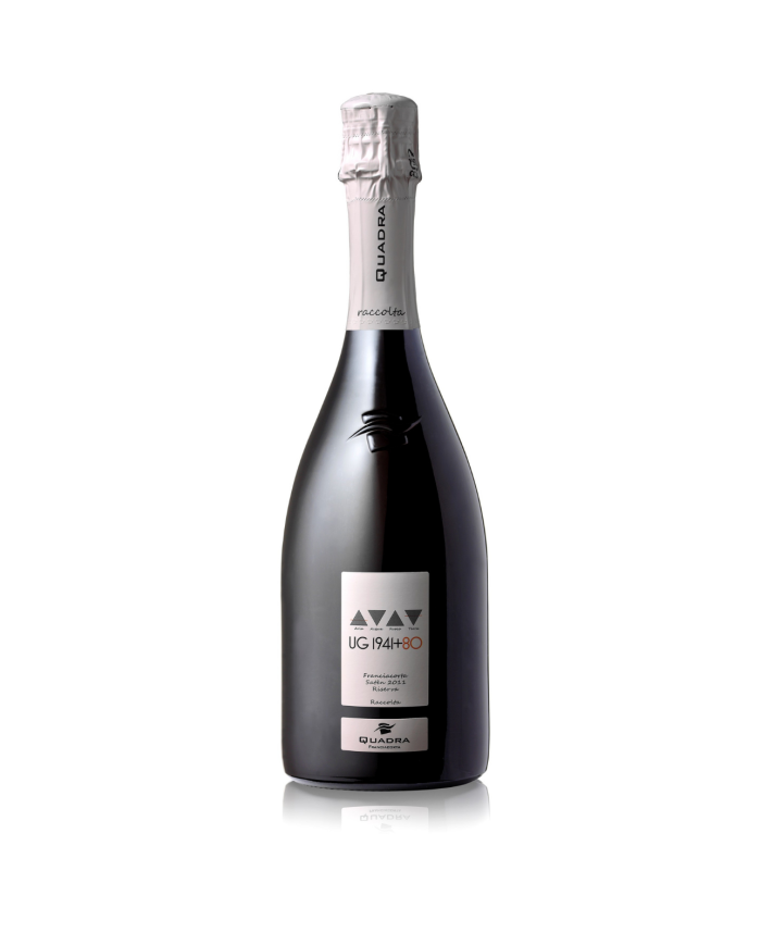 Witte Wijnen  Franciacorta DOCG Satèn 2011 Riserva – UG1941+80 - Quadra 33,20 â‚¬ Witte Wijnen  Franciacorta DOCG Satèn 2011 Riserva – UG1941+80 - Quadra 33,20 â‚¬
