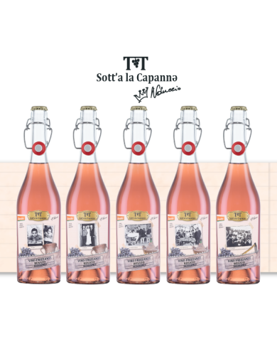 Rosé Wines  Sott'a la capanna frizzante Rosato 2022 - Cantina Orsogna 10,67 €