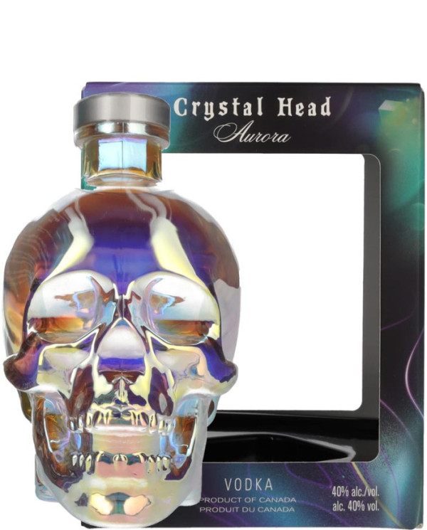 Destillate  Vodka Aurora Limited Edition - Crystal Head 65,80 €