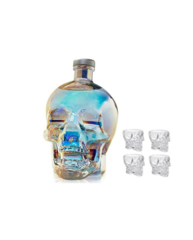 Distillati  Vodka Aurora Edizione Limitata con 4 Bicchieri - Crystal Head 68,00 €