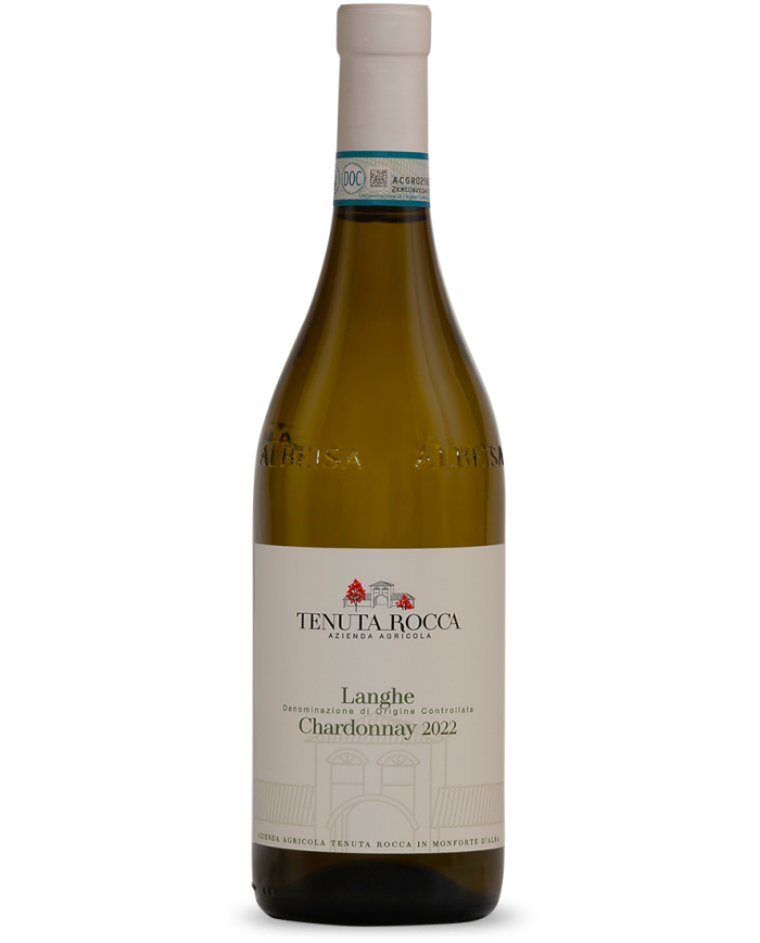Witte Wijnen  Chardonnay Langhe DOC 2022 - Tenuta Rocca 9,52 €