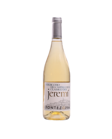 Witte Wijnen  Jeremì Verdicchio dei Castelli di Jesi Classico DOC 2018 - Fontezoppa 10,80 €