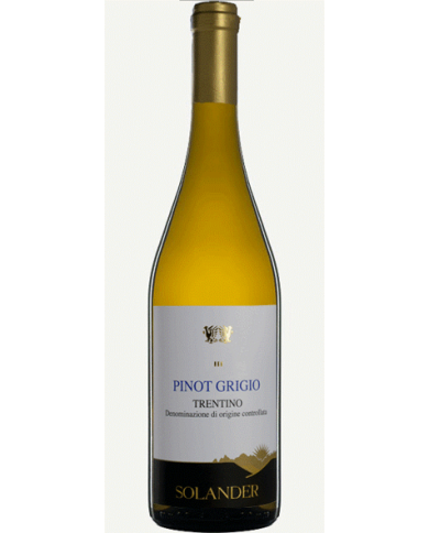 White wines  Pinot Grigio Trentino DOC 2022 - Solander 10,50 € White wines  Pinot Grigio Trentino DOC 2022 - Solander 10,50 €