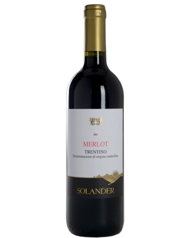 Red Wines  Merlot Trentino DOC - Solander 12,50 € Red Wines  Merlot Trentino DOC - Solander 12,50 €
