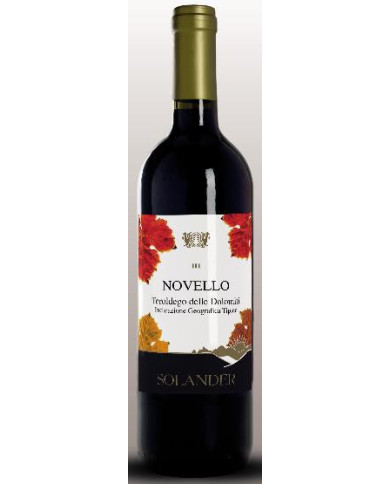 Red Wines  Novello di Teroldego delle Dolomiti IGT 2023 - Solander 12,50 € Red Wines  Novello di Teroldego delle Dolomiti IGT 2023 - Solander 12,50 €