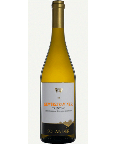 White wines  Gewürztraminer Trentino DOC 2022 - Solander 14,25 € White wines  Gewürztraminer Trentino DOC 2022 - Solander 14,25 €