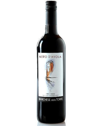 Vini Rossi  Nero d’Avola Terre Siciliane DOC - Marchese della Torre 9,20 € Vini Rossi  Nero d’Avola Terre Siciliane DOC - Marchese della Torre 9,20 €