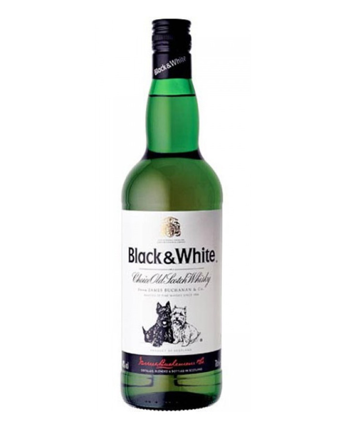 Distillates  Scotch Whisky Black & White Blended 14,69 €