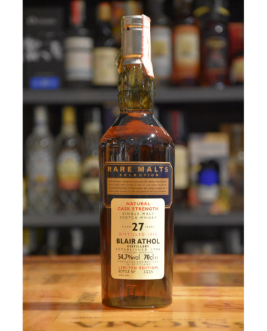 Distillates  1975 27 Y Rare Malt cl.70 - Blair Athol 1,00 € Distillates  1975 27 Y Rare Malt cl.70 - Blair Athol 1,00 €