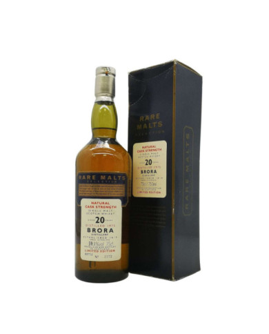Distillates  Rare Malts Selection Natural Cask Strength 20 Year Old Single Malt Scotch Whisky - Brora 2,00 € Distillates  Rare Malts Selection Natural Cask Strength 20 Year Old Single Malt Scotch Whisky - Brora 2,00 €