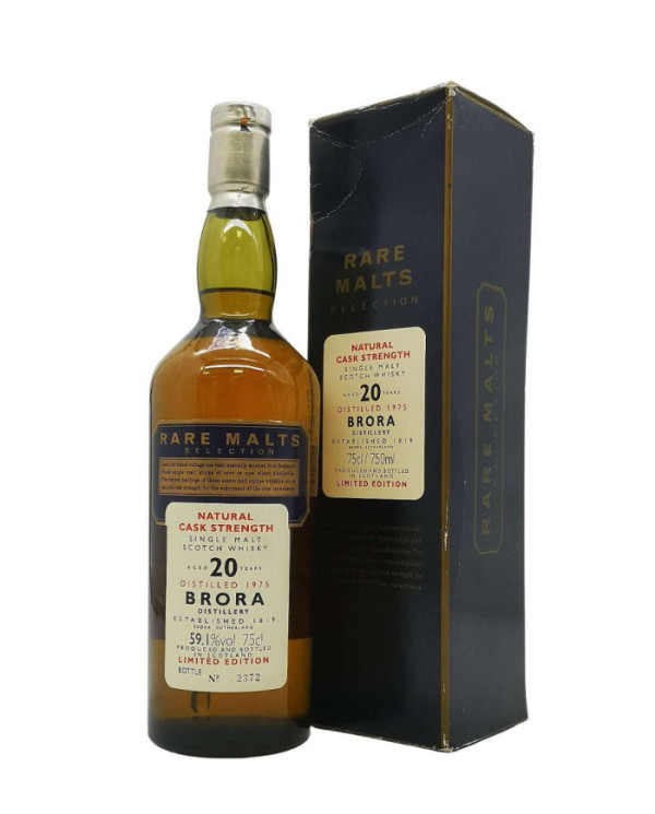 Distillati  Rare Malts Selection Natural Cask Strength 20 Year Old Single Malt Scotch Whisky - Brora 2,00 €