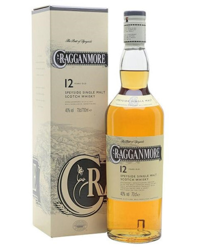 Distillati  Whisky 12 years Speyside Single Malt Scotch Whisky cl.70 Astuccio - Cragganmore 57,60 â‚¬ Distillati  Whisky 12 years Speyside Single Malt Scotch Whisky cl.70 Astuccio - Cragganmore 57,60 â‚¬