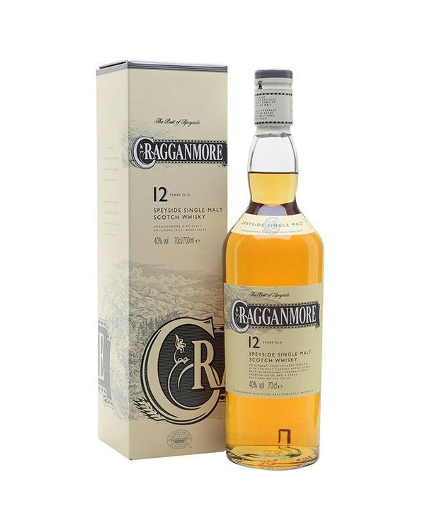 Distillates  Whisky 12 years Speyside Single Malt Scotch Whisky cl.70 Astuccio - Cragganmore 57,60 â‚¬ Distillates  Whisky 12 years Speyside Single Malt Scotch Whisky cl.70 Astuccio - Cragganmore 57,60 â‚¬