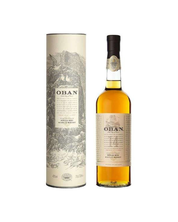 Distillates  Whisky Oban 14y cl 70 69,80 €