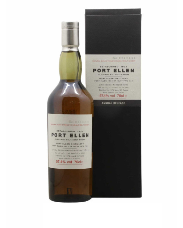 Distillates  5th Release 25 years Natural Cask 1979 - Port Ellen 2,00 €