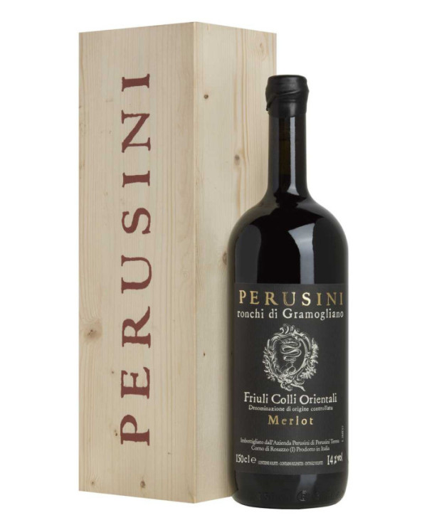 Vini Rossi  Etichetta Nera Merlot Friuli Colli Orientali DOC 2018 Jeroboam - Perusini 64,80 â‚¬ Vini Rossi  Etichetta Nera Merlot Friuli Colli Orientali DOC 2018 Jeroboam - Perusini 64,80 â‚¬