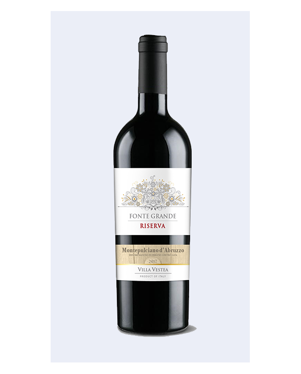 Red Wines  Fonte Grande Montepulciano D’Abruzzo D.O.C. Riserva 2015 - Villa Vestea 9,80 â‚¬ Red Wines  Fonte Grande Montepulciano D’Abruzzo D.O.C. Riserva 2015 - Villa Vestea 9,80 â‚¬