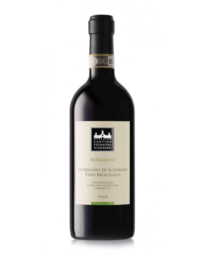 Vini Rossi  Roggiano Biologico Morellino di Scansano DOCG 2022 - Cantina Vignaioli del Morellino di Scansano 9,10 €