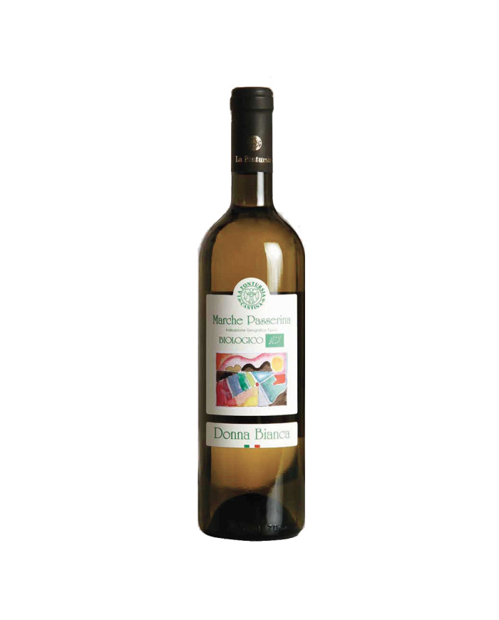 Witte Wijnen  Donna Bianca Marche Passerina IGT Bio 2022 - Cantina Fontursia 7,00 €