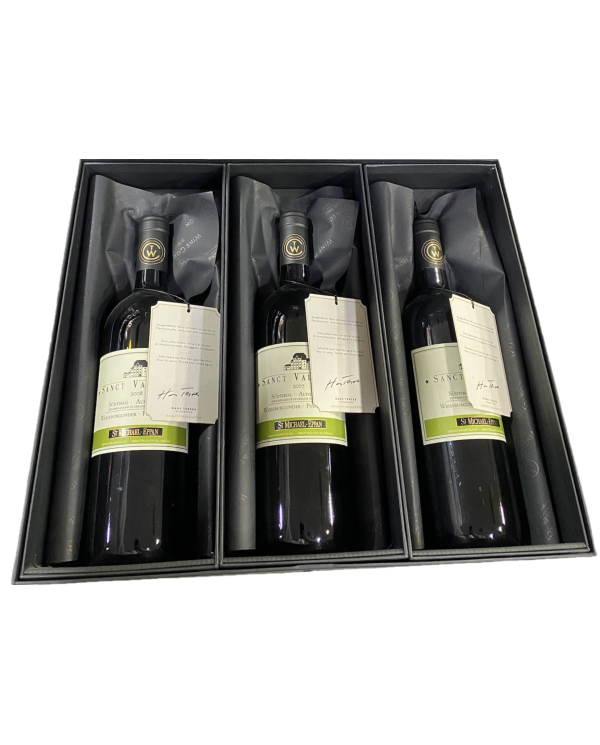 White wines  St. Michael Eppan Annate Storiche TWC Sanct Valentin Pinot Bianco DOC 2007/2008/2009 in gift box 168,00 â‚¬ White wines  St. Michael Eppan Annate Storiche TWC Sanct Valentin Pinot Bianco DOC 2007/2008/2009 in gift box 168,00 â‚¬