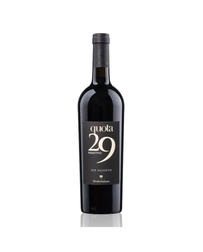 Red Wines  Primitivo Quota 29 IGT Salento 2022 – Menhir Salento 8,96 €