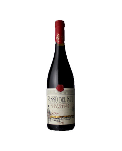 Rode wijnen  Appassimento Passo Del Sud Puglia IGT 2021 - Tagaro 10,95 € Rode wijnen  Appassimento Passo Del Sud Puglia IGT 2021 - Tagaro 10,95 €