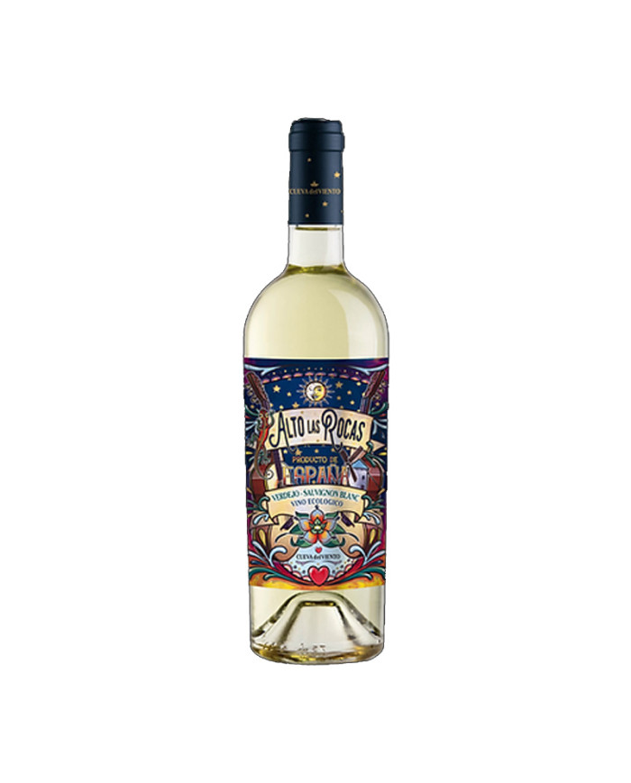 Witte Wijnen  Cueva del Viento Alto Las Rocas Verdejo- Sauvignon Blanc 2022 - Fantini Farnese 6,90 €