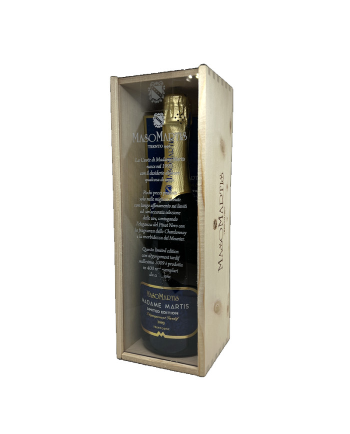 Vini Spumanti  Madame Martis Dosaggio zero Trento DOC Limited Edition 2009 - Maso Martis 139,26 €