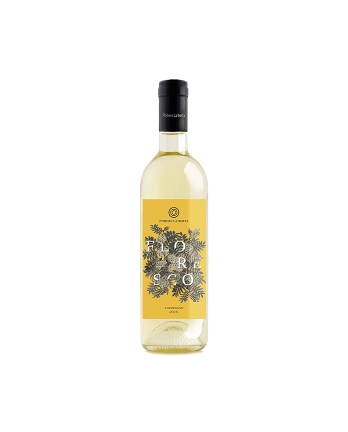 Witte Wijnen  Floresco Trebbiano Romagna DOC 2023 - Podere la Berta 8,87 €