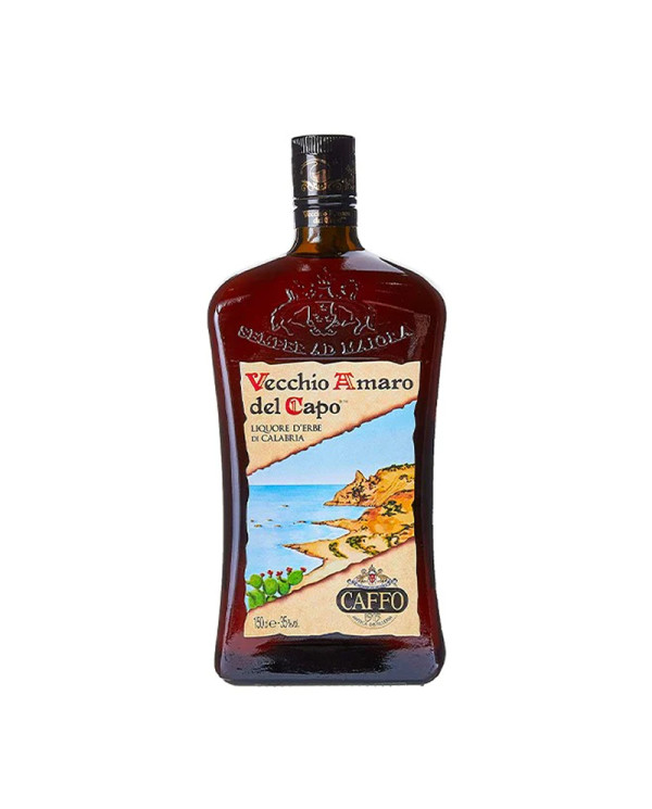 CAFFO CAFFO AMARO DEL CAPO RISERVA CENTENARIO 70 CL CON DUE BICCHIERI