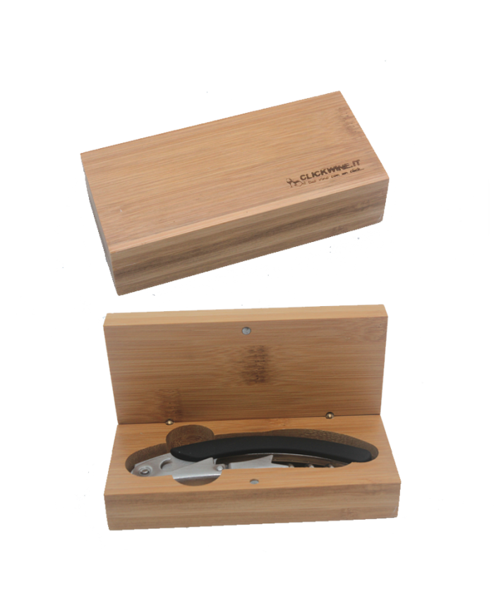 Zubehör  Cavatappi con cofanetto bambù bamboo Clickwine - Renoir 8,26 €