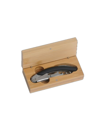 Accessori  Cavatappi con cofanetto bambù bamboo Clickwine - Renoir 8,26 €