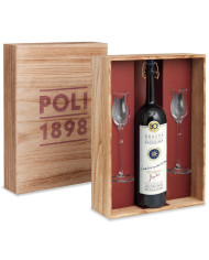 Distillati  Grappa di Sassicaia con due Bicchieri - Poli 97,37 €