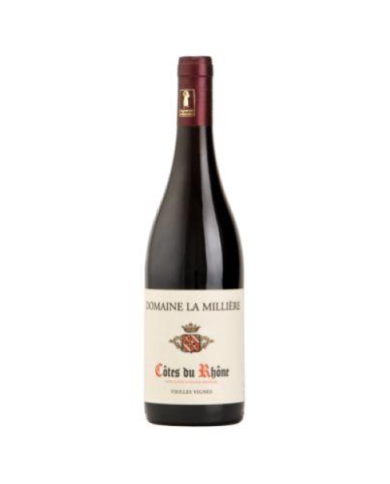 Rode wijnen  Cotes Du Rhone Vieilles Vignes Rouge 2019 - Domaine La Milliere 16,20 € Rode wijnen  Cotes Du Rhone Vieilles Vignes Rouge 2019 - Domaine La Milliere 16,20 €
