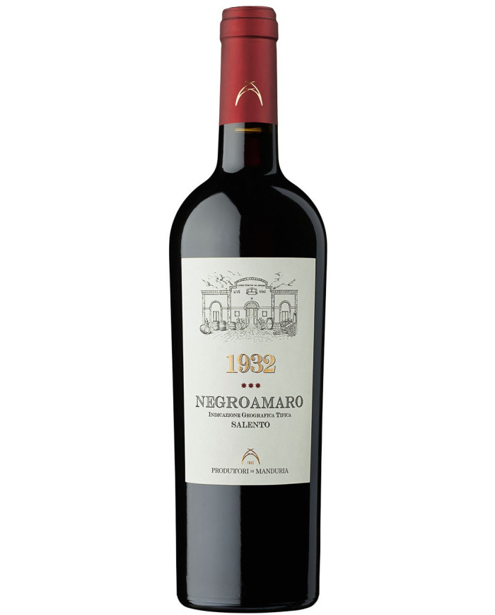 Rode wijnen  1932 Negroamaro Salento IGT 2022 - Produttori di Manduria 5,57 â‚¬ Rode wijnen  1932 Negroamaro Salento IGT 2022 - Produttori di Manduria 5,57 â‚¬