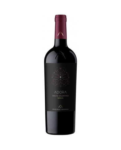 Rode wijnen  Adora Salice Salentino DOC Riserva 2020 - Produttori di Manduria 10,29 € Rode wijnen  Adora Salice Salentino DOC Riserva 2020 - Produttori di Manduria 10,29 €