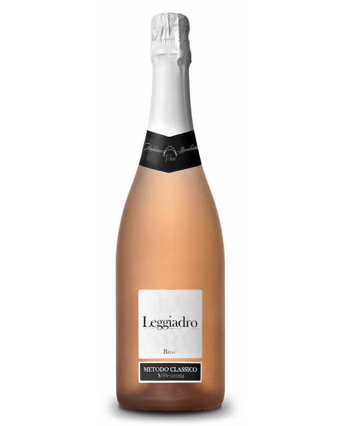 Vini Rosè  Leggiadro Spumante brut Rosato Metodo Classico 2019 - Produttori di Manduria 14,80 â‚¬ Vini Rosè  Leggiadro Spumante brut Rosato Metodo Classico 2019 - Produttori di Manduria 14,80 â‚¬