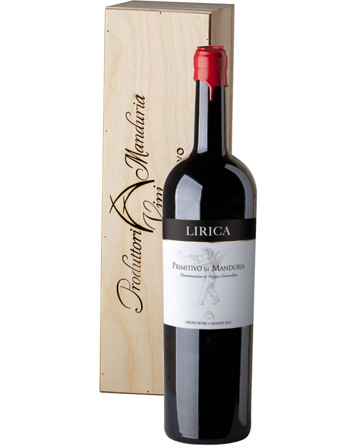 Rode wijnen  Lirica Primitvo di Manduria DOC 2021 Magnum - Produttori di Manduria 25,61 â‚¬ Rode wijnen  Lirica Primitvo di Manduria DOC 2021 Magnum - Produttori di Manduria 25,61 â‚¬