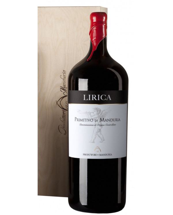 Red Wines  Lirica Primitvo di Manduria DOC 2021 - 15 L - Produttori di Manduria 245,76 â‚¬ Red Wines  Lirica Primitvo di Manduria DOC 2021 - 15 L - Produttori di Manduria 245,76 â‚¬