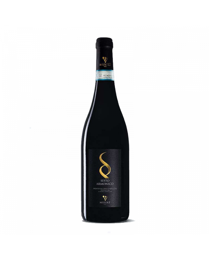 Rode wijnen  Musikè Sesto Armonico Montepulciano d’Abruzzo DOC 2022 - Torri Cantine 9,37 €