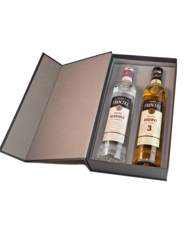 Distillati  Due Origini Confezione 2 Grappe - Luigi Francoli 62,05 â‚¬ Distillati  Due Origini Confezione 2 Grappe - Luigi Francoli 62,05 â‚¬