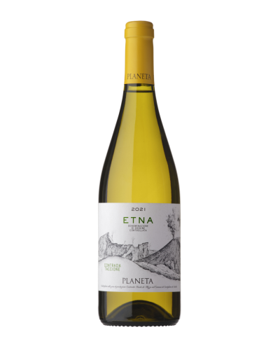Witte Wijnen  Etna Bianco Contrada Taccione Etna D.O.C. 2021 magnum - Planeta 35,42 €
