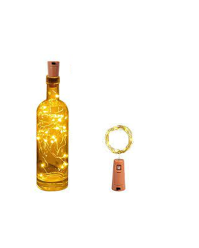 Accessories  Decorazione Ghirlanda Bottiglia di Vino Luci con Tappo In Sughero 1M di Filo di Rame - Luce calda 3,69 â‚¬ Accessories  Decorazione Ghirlanda Bottiglia di Vino Luci con Tappo In Sughero 1M di Filo di Rame - Luce calda 3,69 â‚¬